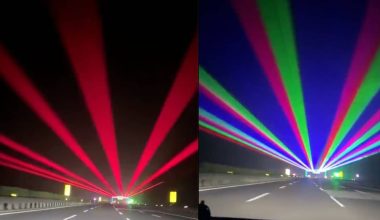 Βίντεο: Η Κίνα κρατάει ξύπνιους τους οδηγούς με ακτίνες λέιζερ