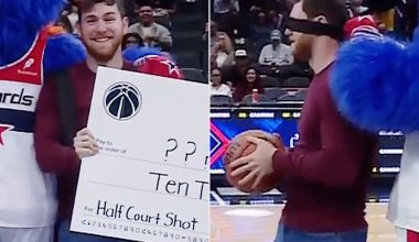 Οι Γουίζαρντς τρόλαραν φίλαθλό τους: Τον έκαναν να πιστέψει ότι κέρδισε 10.000 δολάρια (βίντεο)