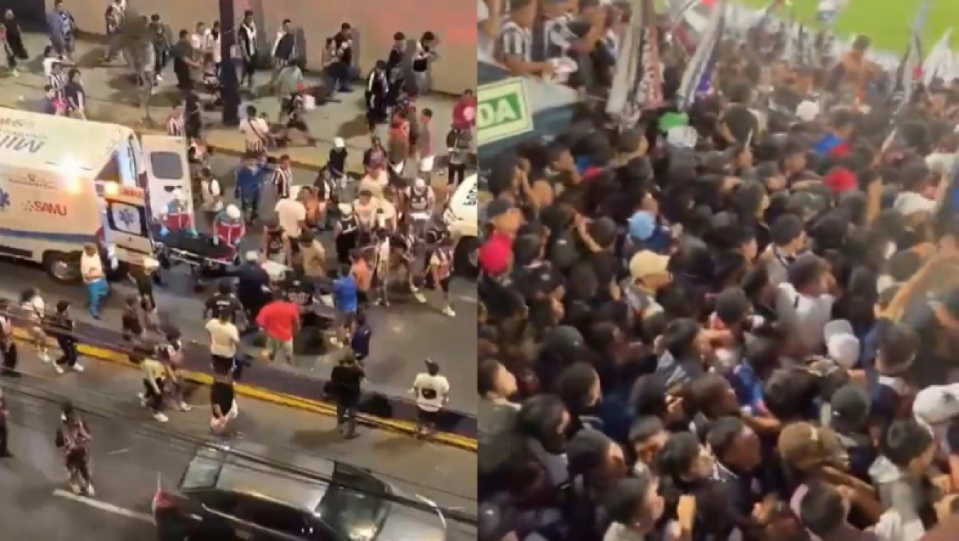 Απόκοσμες εικόνες: Θανατηφόρα ποδοπατήματα σε ποδοσφαιρικό ντέρμπι στο Περού – Ένας νεκρός & 60 τραυματίες (βίντεο)