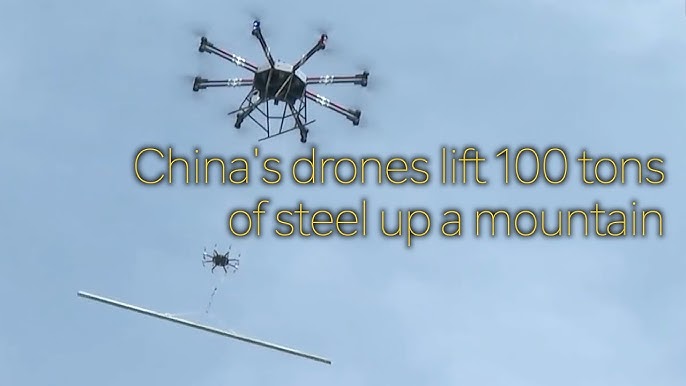 Βίντεο: Drone στην Κίνα σηκώνει βαν!