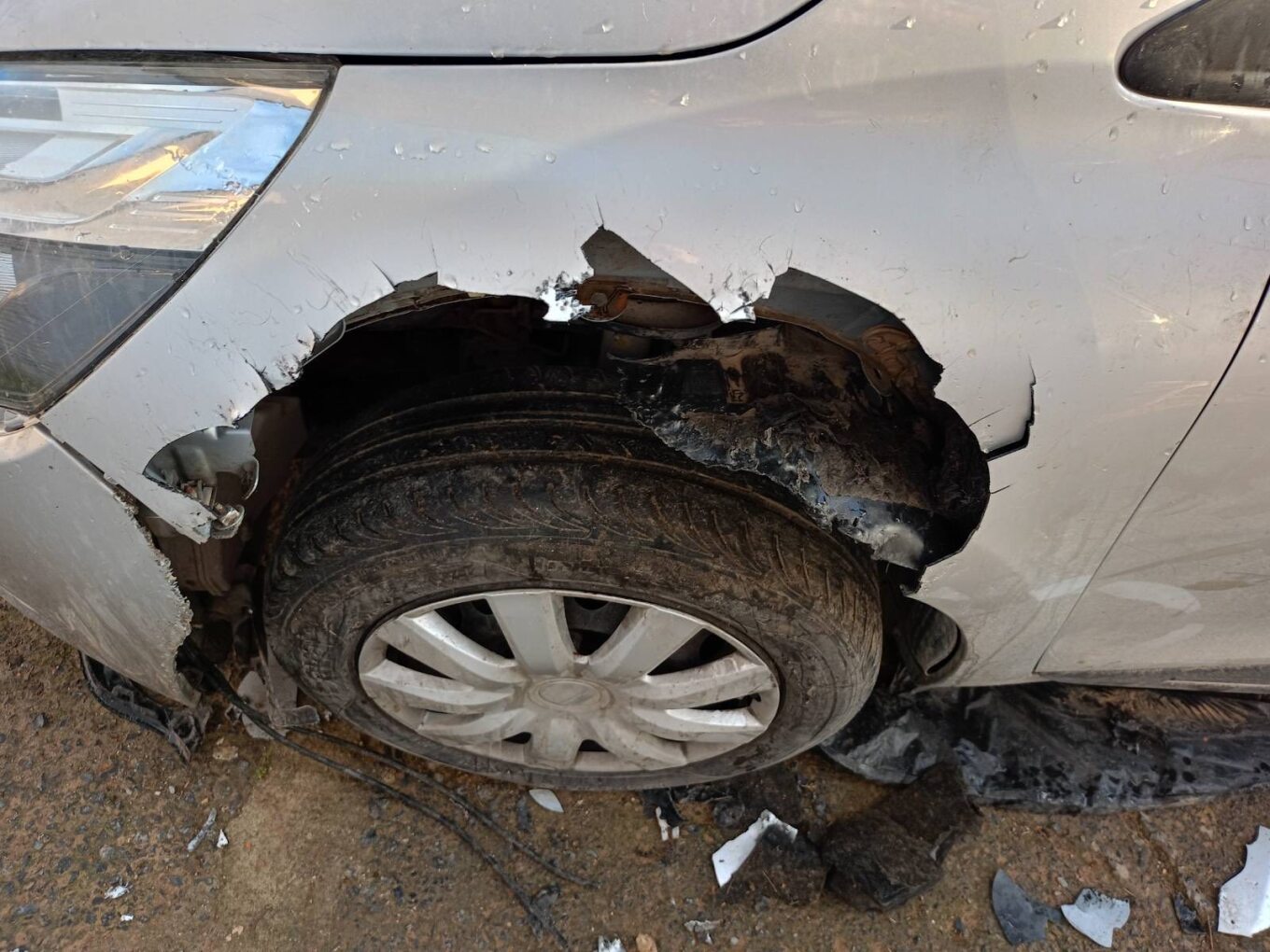 Σκυλί με «ατσαλένια» δόντια κομμάτιασε λαμαρίνες αυτοκινήτου – Δείτε φωτογραφίες