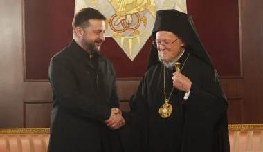 Πατριάρχης Βαρθολομαίος Α’ – Β.Ζελένσκι: Απηύθυναν μήνυμα υπέρ της ειρήνης και της διεθνούς συνεργασίας