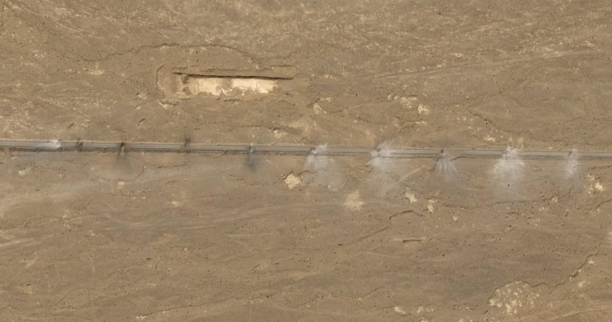 Ιράν: Δορυφορικές εικόνες αποκαλύπτουν τουλάχιστον 28 κρατήρες κοντά στο σημείο που διασώθηκε ο Αμερικανός πιλότος