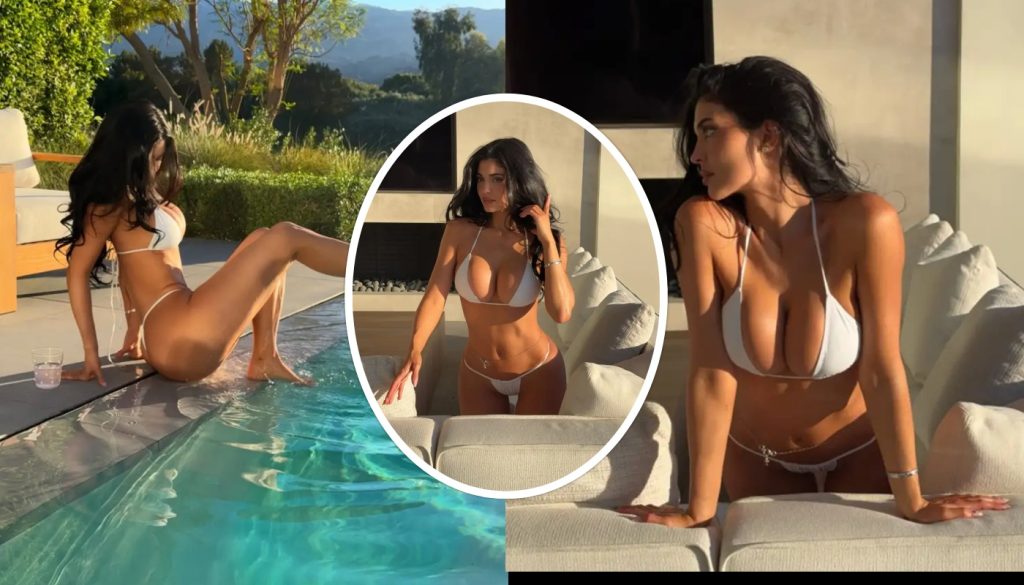 Έβαλε «φωτιά» στο Ιnstagram: Οι «καυτές» φωτογραφίες της Κάιλι Τζένερ με μαγιό δίπλα στην πισίνα (φώτο)