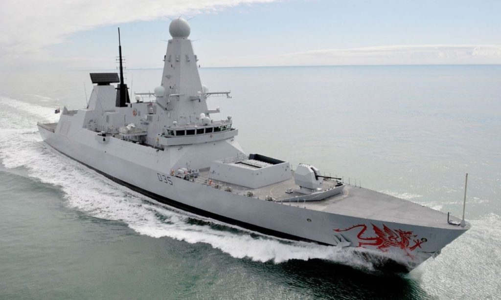 Φιάσκο με το Dragon που έστειλε η Βρετανία στην Κύπρο -Αποσύρεται λόγω προβλήματος στα υδραυλικά