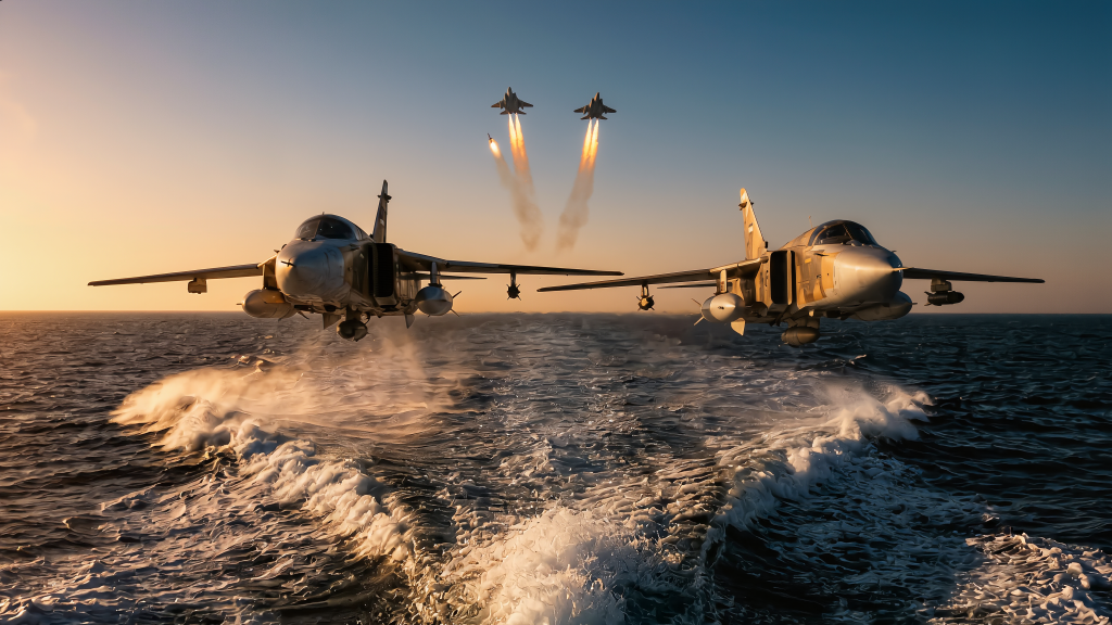 Az iráni légierő „öngyilkos” légicsapása, amelyben 6 amerikai halt meg Kuvaitban!