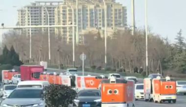 Η Κίνα έχει ξεφύγει: Περισσότερα από 10.000 οχήματα παράδοσης δεμάτων χωρίς οδηγό σε όλη τη χώρα