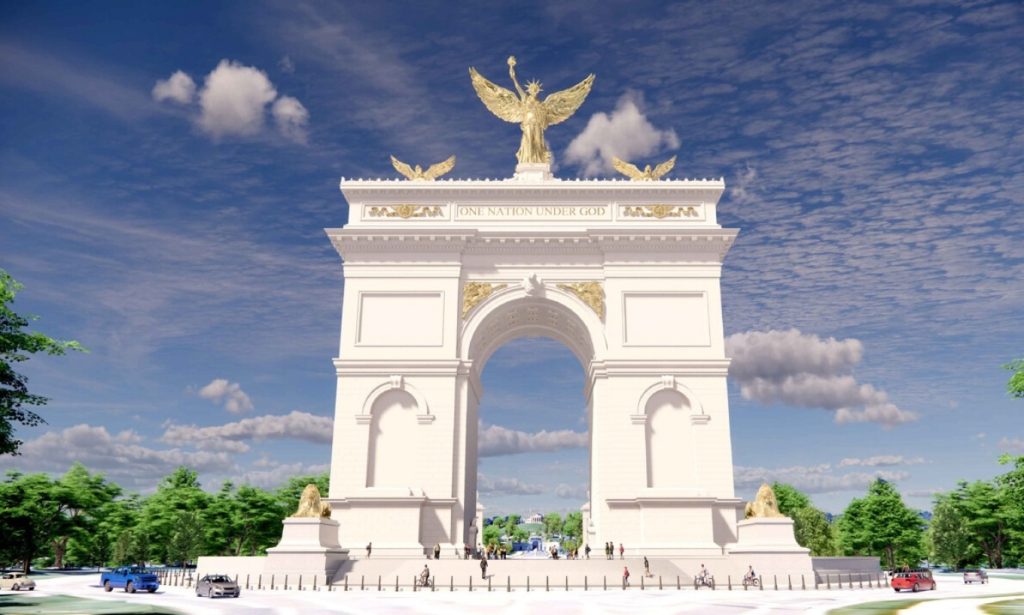 Ο Ν.Τραμπ ανακοίνωσε τη δημιουργία αψίδας στην Ουάσινγκτον: «Θα είναι η μεγαλύτερη και ομορφότερη παγκοσμίως»