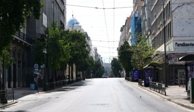 Κυριακή του Πάσχα: Άδειοι οι δρόμοι της Αθήνας – Δείτε εικόνες