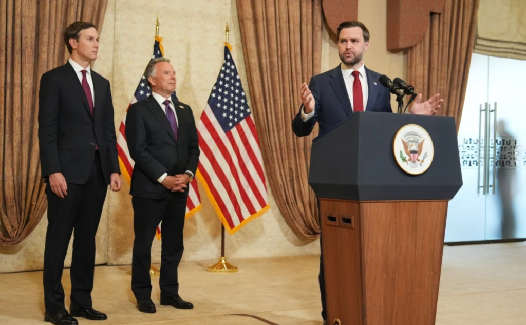 Το Sky News κατακεραυνώνει τον Τζέι Ντι Βανς: «Έφαγε πακέτο» ο αντιπρόεδρος των ΗΠΑ – Γιατί έφυγε με άδεια χέρια