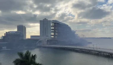 Μαϊάμι: Ιστορικό ξενοδοχείο 23 ορόφων γκρεμίζεται σε δευτερόλεπτα – Δείτε την ελεγχόμενη έκρηξη (βίντεο)