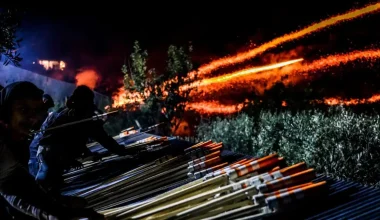 Kανονικά διεξήχθη ο ρουκετοπόλεμος στη Χίο: Kατασχέθηκαν πάνω από 1.150 ρουκέτες στον Βροντάδο