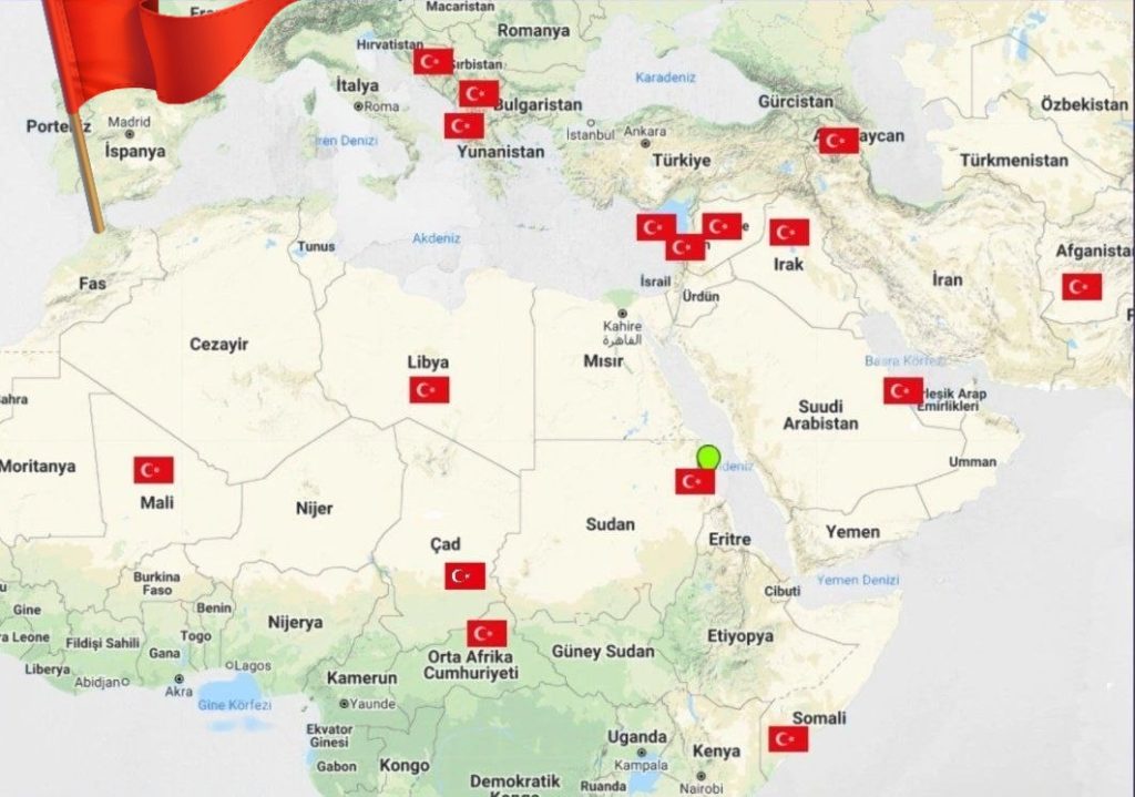 Η Τουρκία έχει γίνει η δεύτερη παγκόσμια δύναμη σε αριθμό βάσεων στο εξωτερικό!