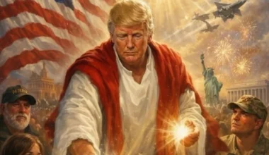 Ντ.Τραμπ: Δείτε τη νέα ανάρτησή του με τον Ιησού να τον αγκαλιάζει (φώτο)