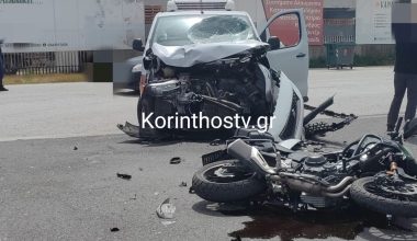 Σοβαρό τροχαίο στην Κόρινθο: Οχήματα έγιναν «κομμάτια» μετά από την σύγκρουσή τους – Ένας τραυματίας (φωτογραφίες)