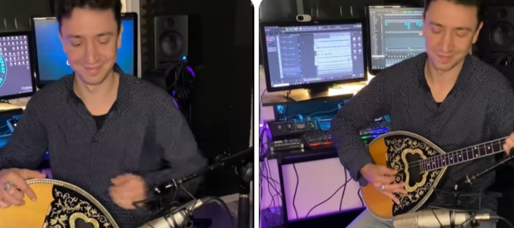 Τύπος παίζει με το μπουζούκι του τον ύμνο του Champions League και γίνεται viral (βίντεο)