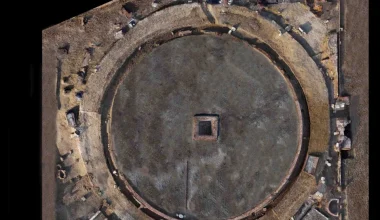 Σπάνιος αρχαίος κυκλικός ναός ανακαλύφθηκε στην Αίγυπτο: Δείτε εικόνες