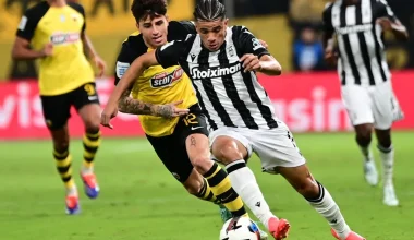 ΑΕΚ-ΠΑΟΚ 0-0 (α’ημίχρονο): Ζωντανά η μάχη των Δικέφαλων στη Νέα Φιλαδέλφεια