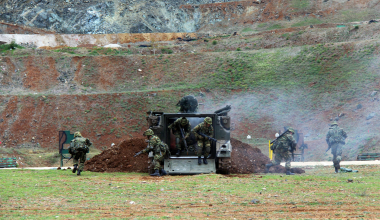 Οι εορτασμοί του ελληνικού Στρατού για τον Άγιο Γεώργιο (βίντεο)