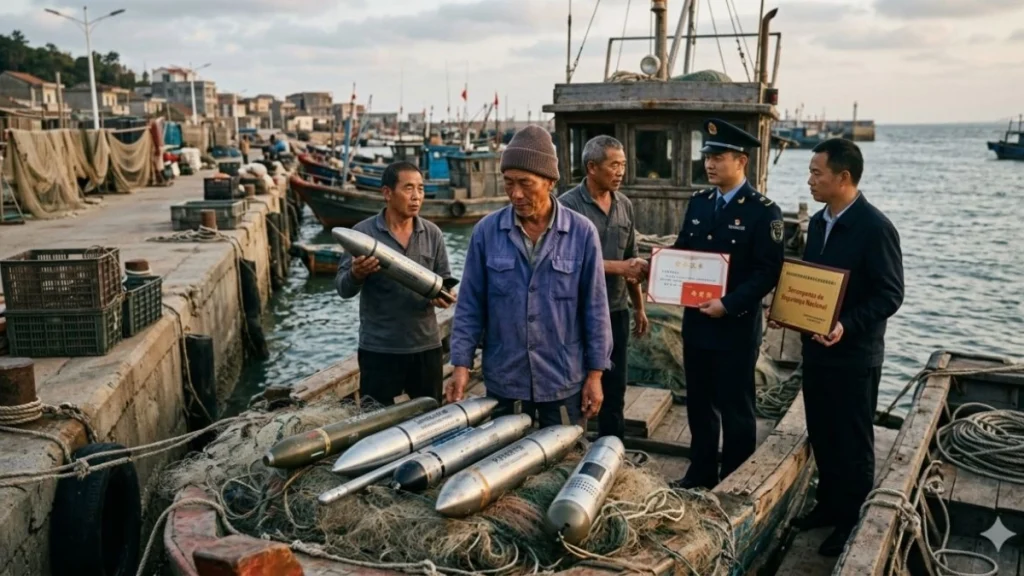 Κίνα: Ψαράδες «ξετρύπωσαν» από το βυθό περίεργες συσκευές – Τι συμβαίνει;