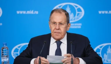 Τηλεφωνική συνομιλία  Σ.Λαβρόφ και Α.Αραγτσί για τη Μέση Ανατολή