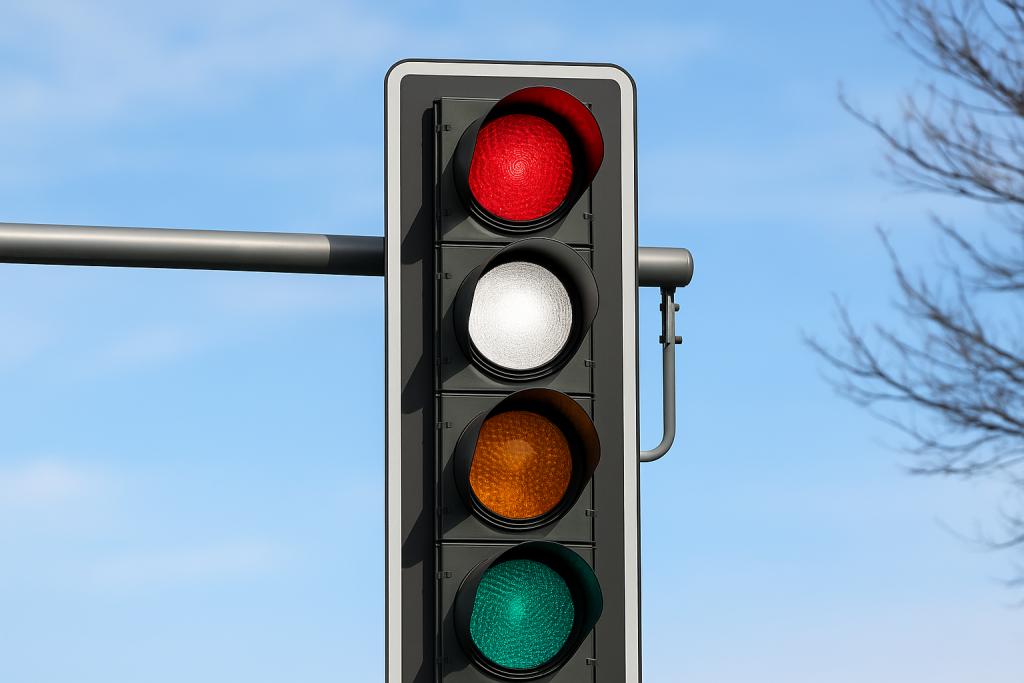 «Έρχεται» το λευκό χρώμα στα φανάρια: Οι αλλαγές στην κυκλοφορία