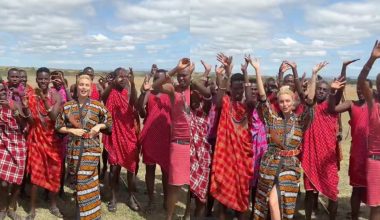 Ο χορός της Αλεξάνδρας Παναγιώταρου με τους Μασάι: Έστησαν γλέντι με τραγούδι της Έλλης Κοκκίνου – Δείτε βίντεο