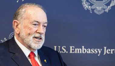 Στην  Ουάσινγκτον  επειγόντως για διαβουλεύσεις ο πρεσβευτής των ΗΠΑ στο Ισραήλ