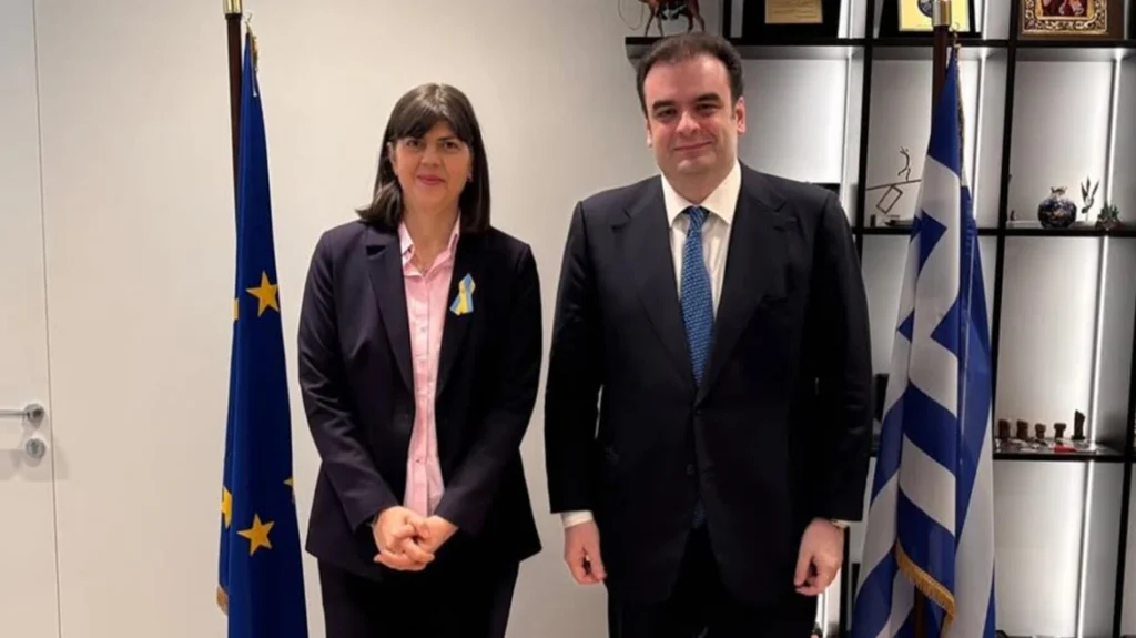 Κ.Πιερρακάκης: Η συνάντηση με τη Λ.Κοβέσι – «Επικεντρωθήκαμε στην πρόοδο του εκσυγχρονισμού των τελωνείων»