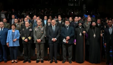 Νίκος Δένδιας για την Γενοκτονία των Αρμενίων: «Ανήκει στη συλλογική συνείδηση της ανθρωπότητας» (φωτογραφίες)