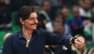 Στην προπόνηση του Παναθηναϊκού ο Δ.Γιαννακόπουλος – Το μήνυμά του πριν το παιχνίδι με τη Βαλένθια