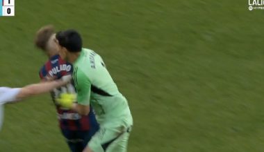 Ρινγκ έγινε το Ουέσκα-Σαραγόσα: Ο τερματοφύλακας των φιλοξενούμενων έριξε μπουνιά σε αντίπαλό του (βίντεο)