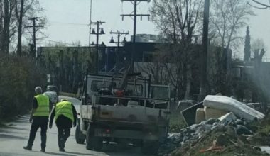 Χειροπέδες σε αλλοδαπό στην Καλαμαριά: Πέρασε δημόσιο χώρο για σκουπιδότοπο και πετούσε μπάζα ανενόχλητος