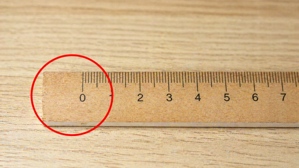 Δεν πάει το μυαλό σας: Γιατί στον χάρακα υπάρχει το κενό πριν από το μηδέν;