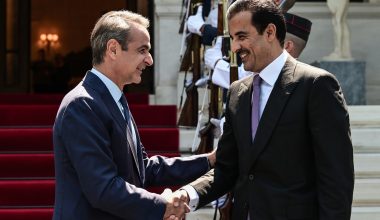 Συνάντηση Κ.Μητσοτάκη με τον Εμίρη του Κατάρ την Τετάρτη στο Μέγαρο Μαξίμου