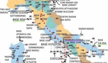 «Γεμάτη» με αμερικανικές στρατιωτικές βάσεις η Ιταλία: Δείτε χάρτη