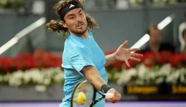 Νέος αποκλεισμός του Σ.Τσιτσιπά που έχασε δικό του παιχνίδι: Από 1-0 ο Κάσπερ Ρουντ του το γύρισε σε 1-2 (βίντεο)