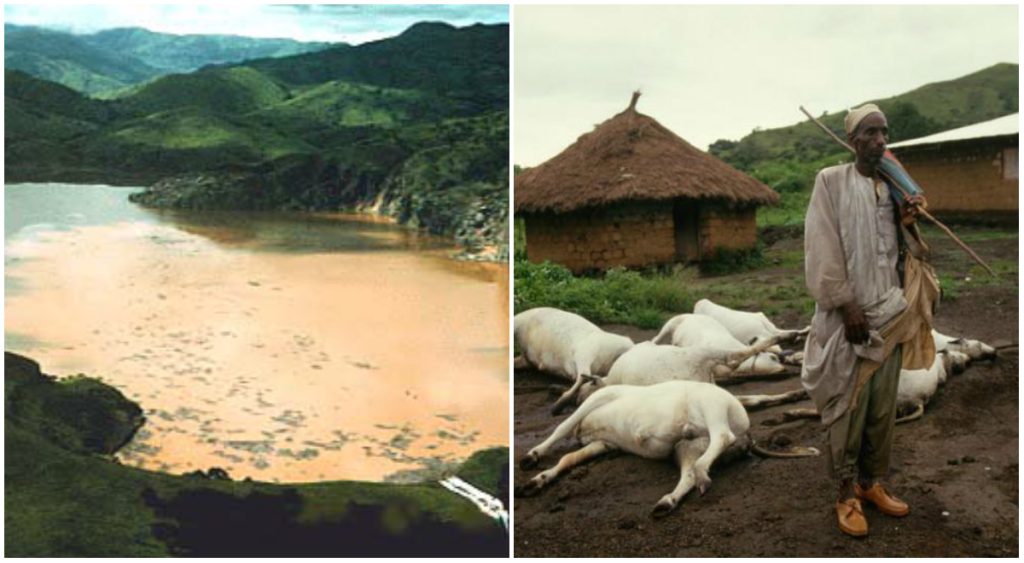 Το μυστηριώδες φαινόμενο που σκότωσε 1.800 ανθρώπους & χιλιάδες ζώα μέσα σε μια νύχτα στη λίμνη Νυός (βίντεο)