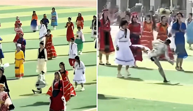 Βίντεο: Ρομπότ στην Κίνα βγήκε «εκτός ελέγχου» και άρχισε να κλωτσά μαθητές σε σχολική γιορτή!