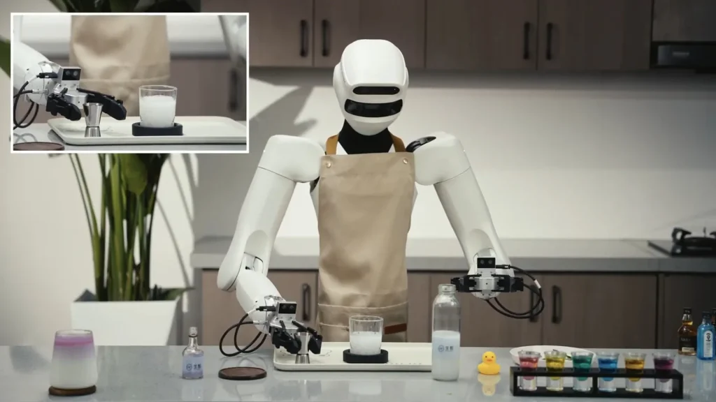 Βίντεο: Στην Κίνα αντικατέστησαν νταντά, μάγειρα και καθαρίστρια με ένα μόνο… ρομπότ!