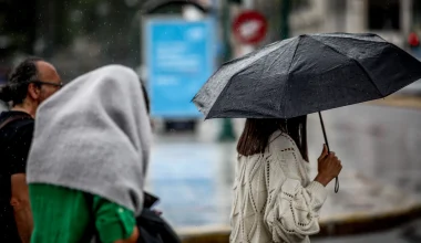 Καιρός: Kαταιγίδες και ισχυροί άνεμοι σήμερα σε πολλές περιοχές της χώρας – Βροχές και στην Αττική