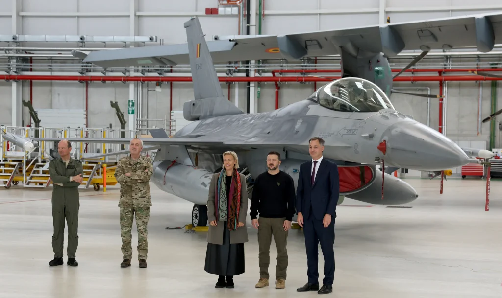 Το Βέλγιο θα στείλει 53 F-16 στην Ουκρανία
