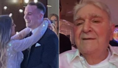 Συγκινημένος ο Πασχάλης Τερζής στον γάμο της εγγονής του – Δείτε φωτογραφίες
