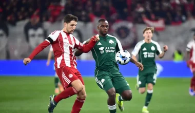 Ολυμπιακός-Παναθηναϊκός 1-0: Οι Πειραιώτες «πάτησαν» το τριφύλλι στο ντέρμπι και σκαρφάλωσαν στην δεύτερη θέση