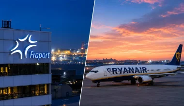 Στα «μαχαίρια» η Ryanair με την Fraport – Οι κατηγορίες που της απαγγέλλει