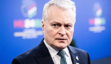 Πρόεδρος Λιθουανίας: «Να καταρρίπτετε οποιοδήποτε drone μπαίνει στον εναέριο χώρο»