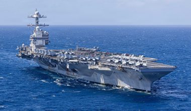 Στις ΗΠΑ επέστρεψε το αεροπλανοφόρο USS Gerald R. Ford μετά από 11 μήνες επιχειρήσεων