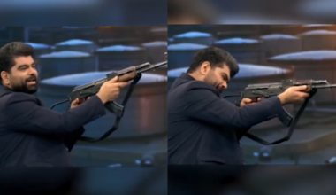 Βίντεο: Ιρανός παρουσιαστής πυροβολεί σημαία των ΗΑΕ σε ζωντανή μετάδοση