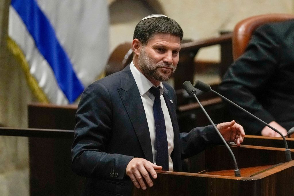 Μπεζαζέλ Σμόριτς: Ετοιμάζεται ένταλμα σύλληψης για τον υπουργό Οικονομικών του Ισραήλ