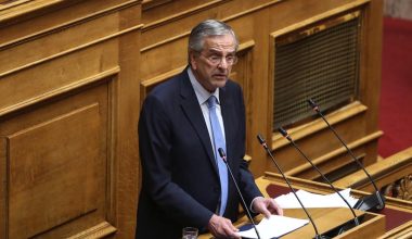Α.Σαμαράς στη Βουλή: «Πόσο πια θα εξευτελιστούν οι θεσμοί από την έρημη τη ΝΔ;»